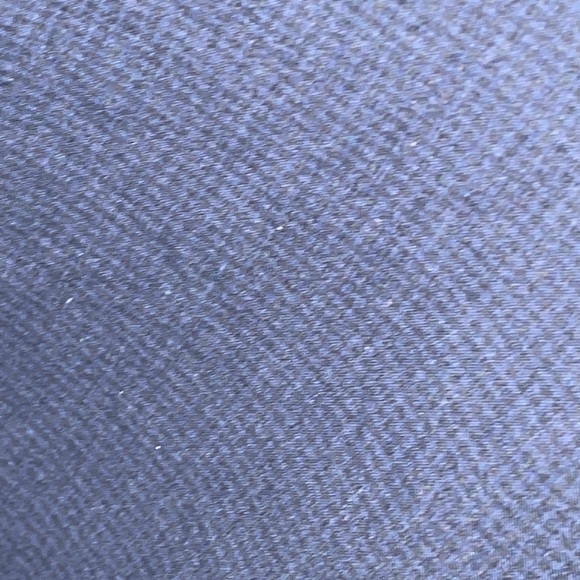 H&M L.O.G.G. 60’s Cotton Poplin Dark Navy Blue Longsleeve Button Dress Shirt - Picture 6 of 6